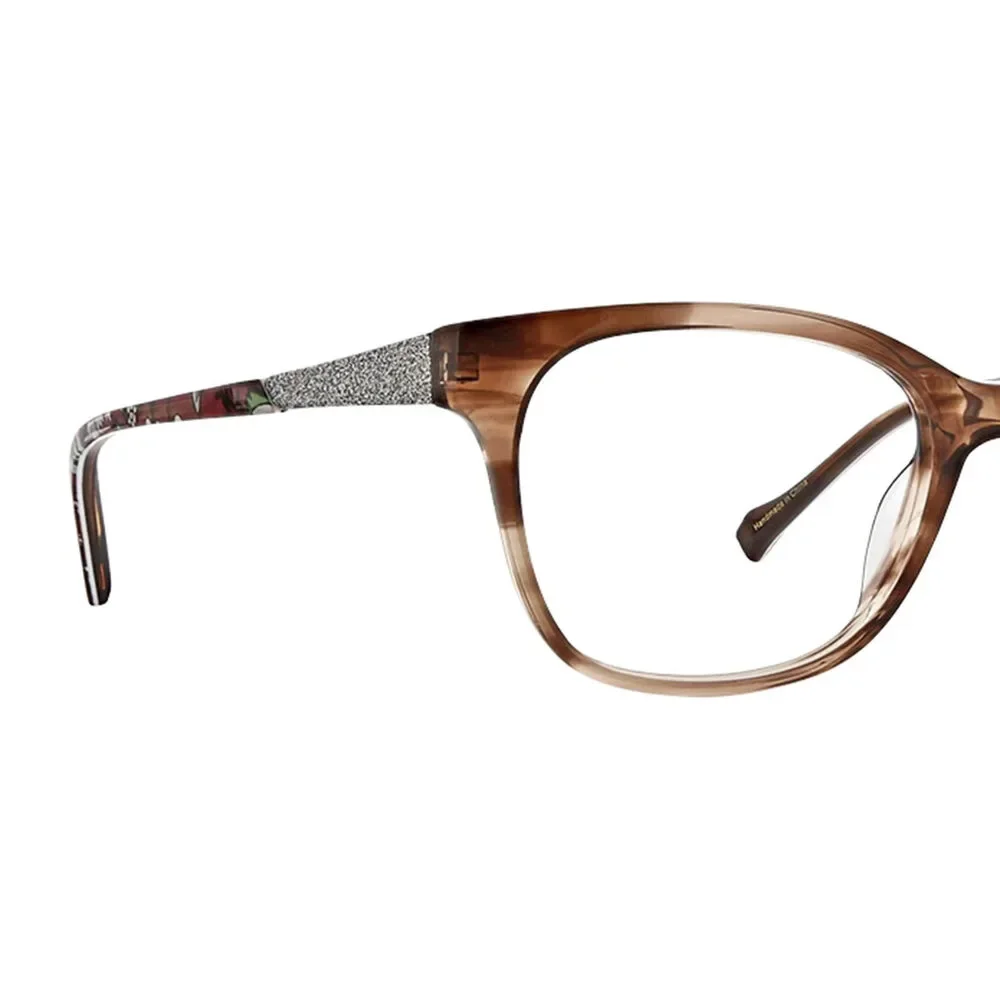 NWT Vera Bradley VB MYRA BORDEAUX BLOOMS 52mm New Eyeglasses
